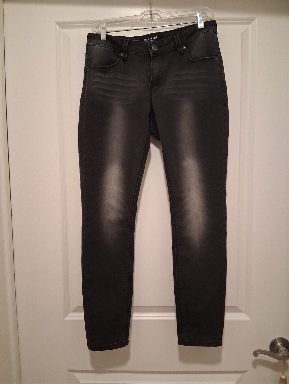 MAX JEANS/BLACK JEGGINGS